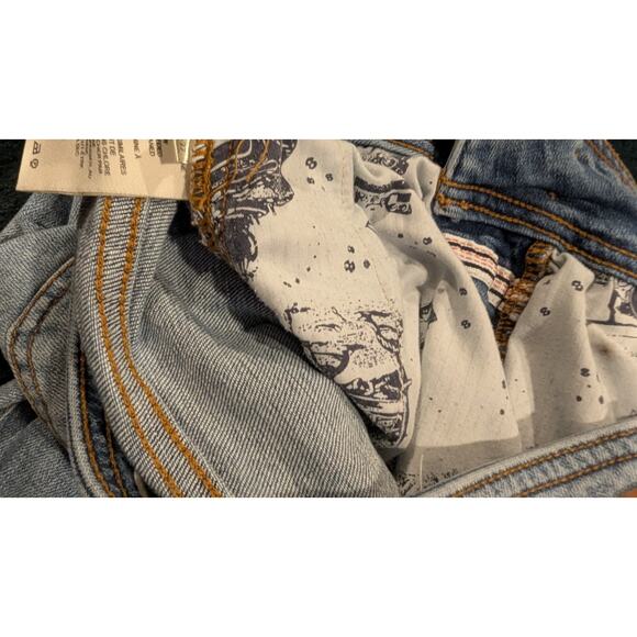 Pilcro and the Letterpress Anthropologie High-Waisted Pleated Jeans 27 - Picture 8 of 8